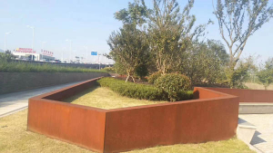 呼兰耐候钢挡土墙